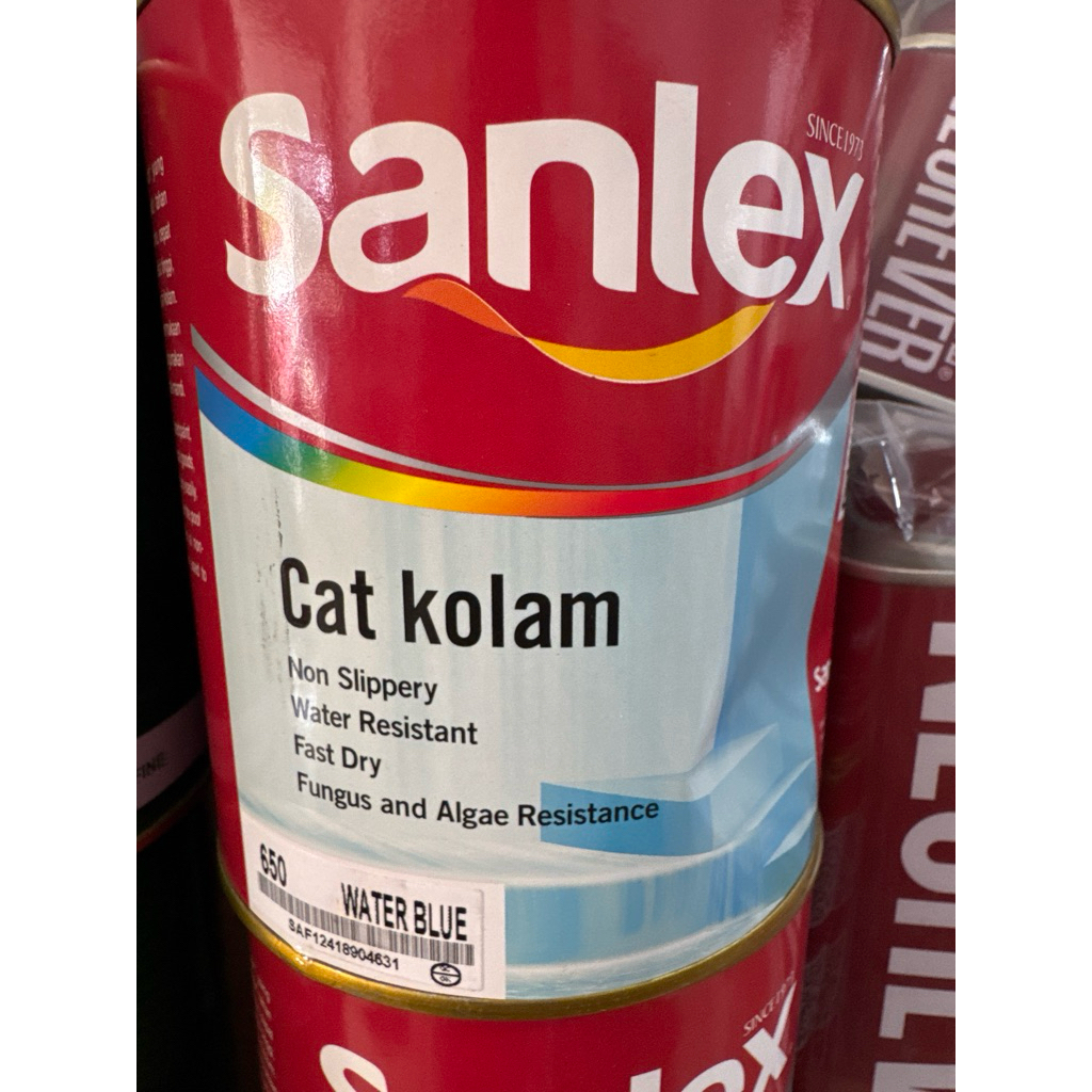 sanlex cat kolam