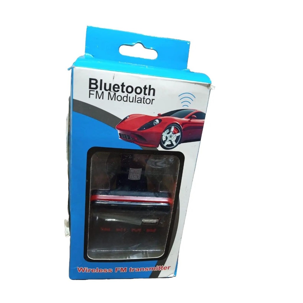 BLUETOOTH FM MODULATOR - WIRELLES FM TRANSMITTER
