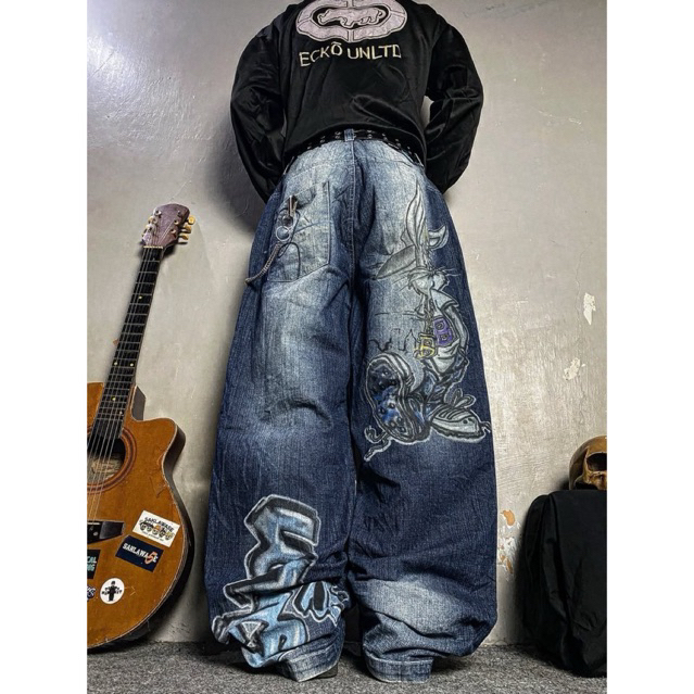 baggy jeans grafity art street wear style by lot29