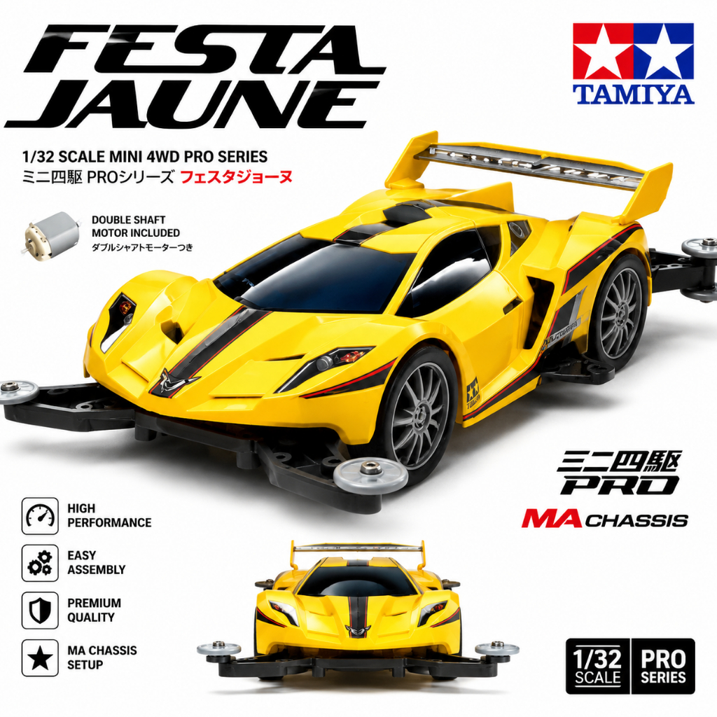 Tamiya mini 4wd 18637 FESTA JTAMIYA AUNE MA CHASIS original