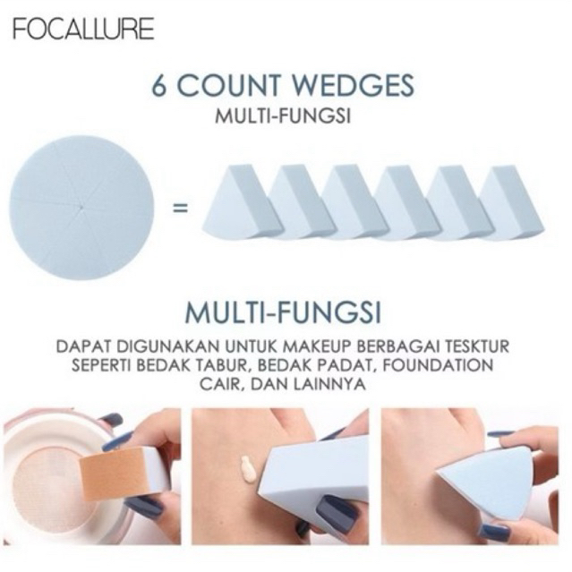 FOCALLURE Beauty Blender Sponge