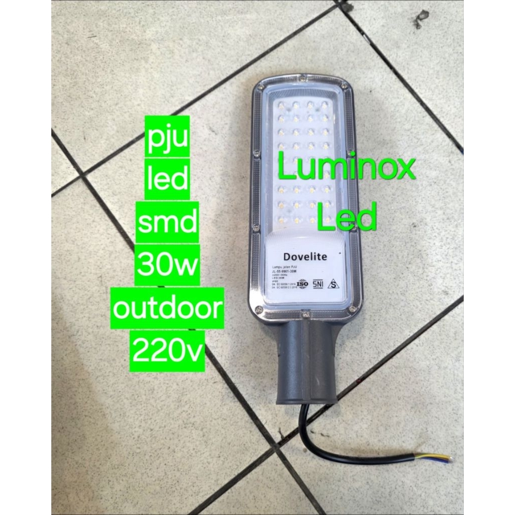 lampu pju led 30w 20w / jalan led 20watt 30watt - streetlight led 20w 30watt 220volt