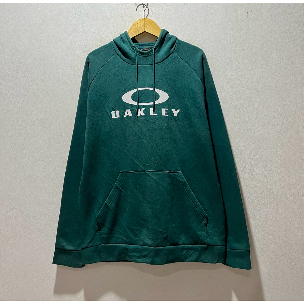 Hoodie OAKLEY Big Logo Green
