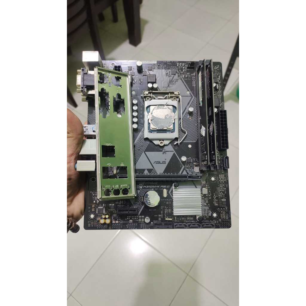 PAKETAN MOTHERBOARD H310M+PROC i3 GEN 8+RAM 16GB (1KEPING)