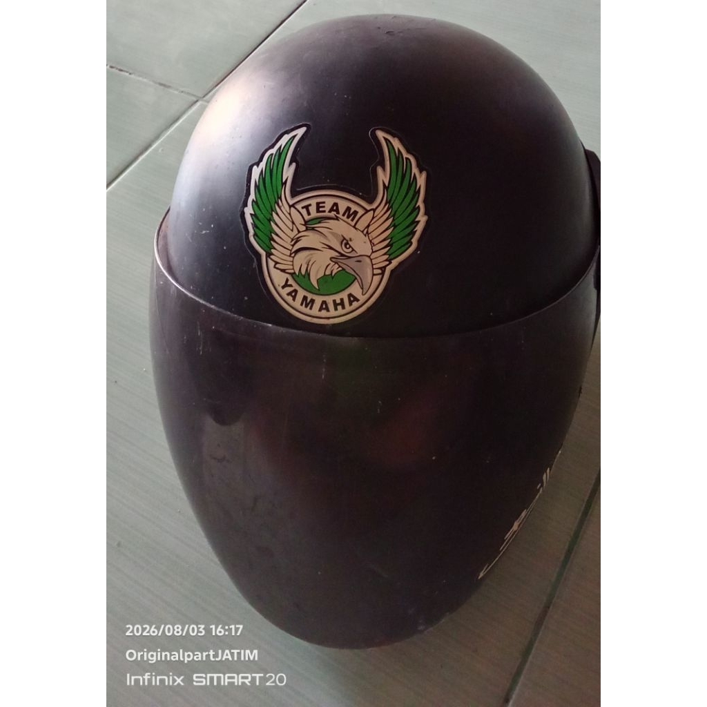 Helm RUSAK TIDAK ADA GABUS TIDAK ADA TALI
