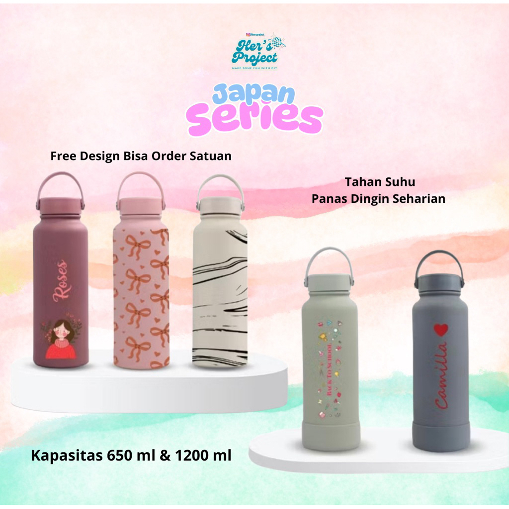 TUMBLER JAPAN SERIES / TUMBLER STAINLESS CUSTOM / TUMBLER CUSTOM