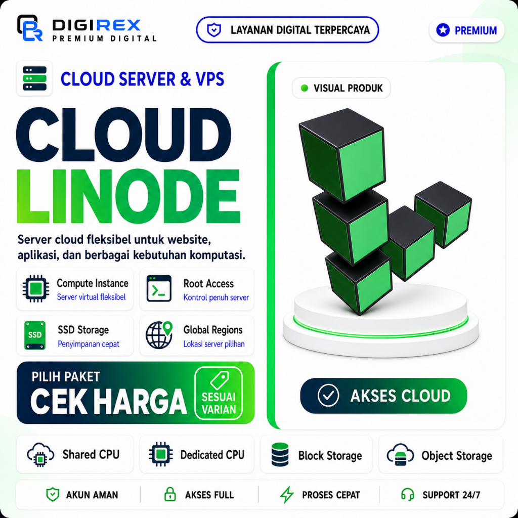CLOUD LINODE AKAMAI PRIVATE BERGARANSI