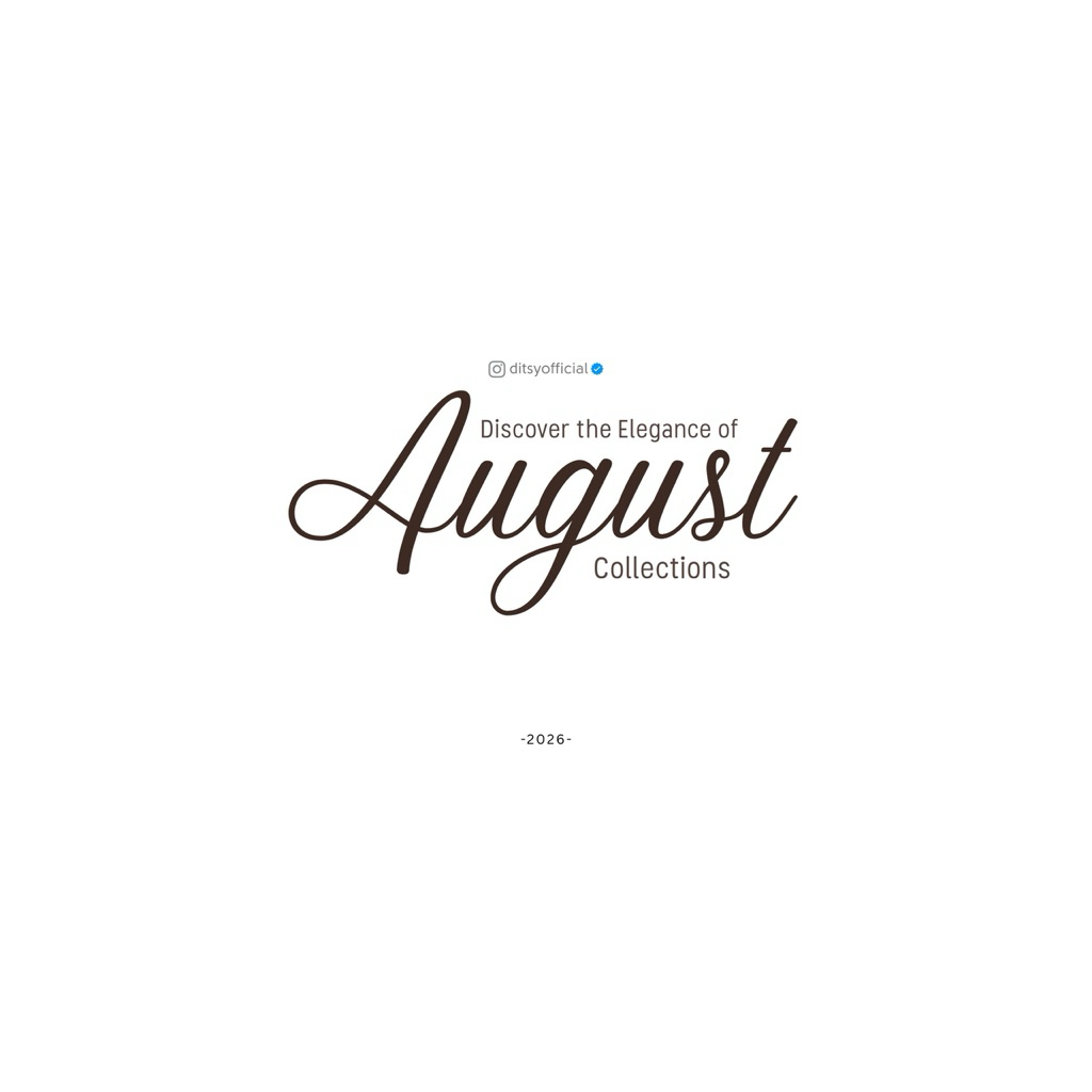 DITSY AGUSTUS 2026 : RYLO OLIVE BROWN, PLUM PEACH