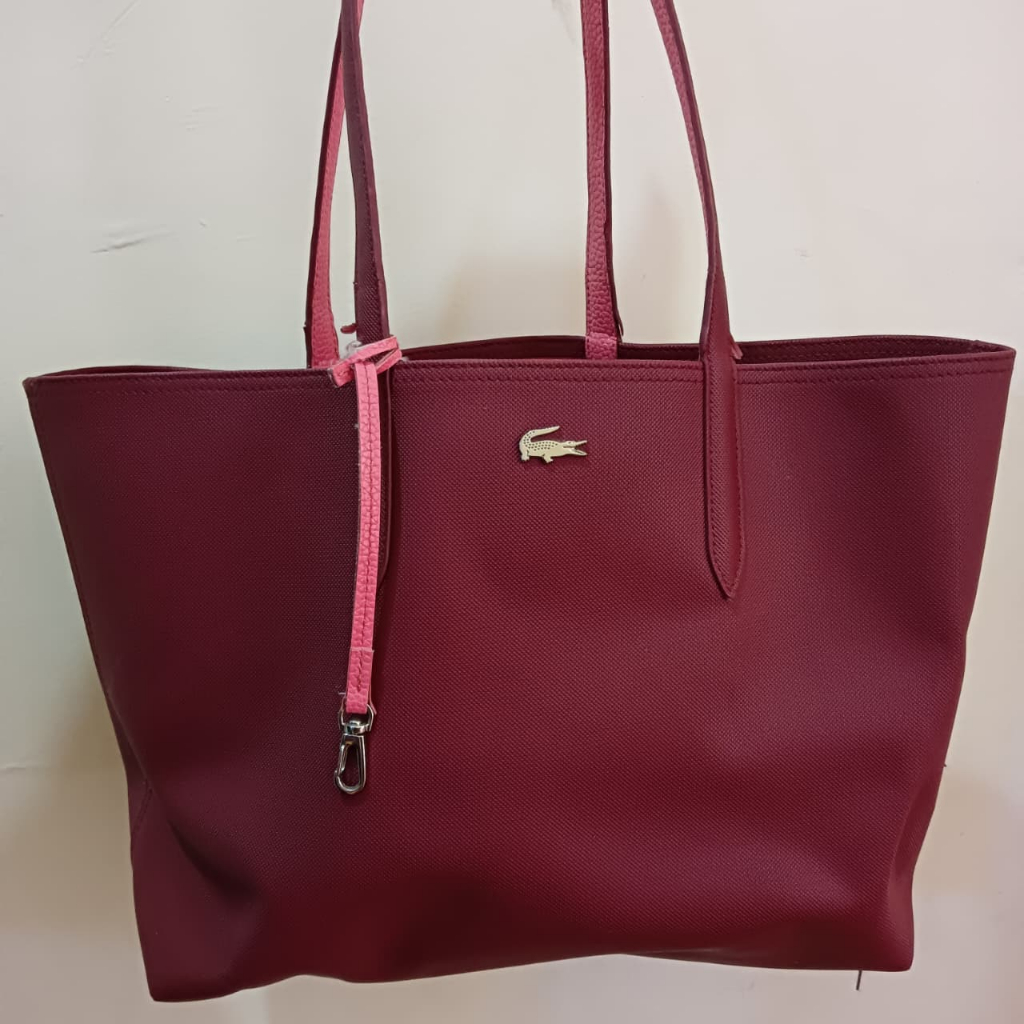 Lacoste Anna Reversible Tote Bag Original Preloved