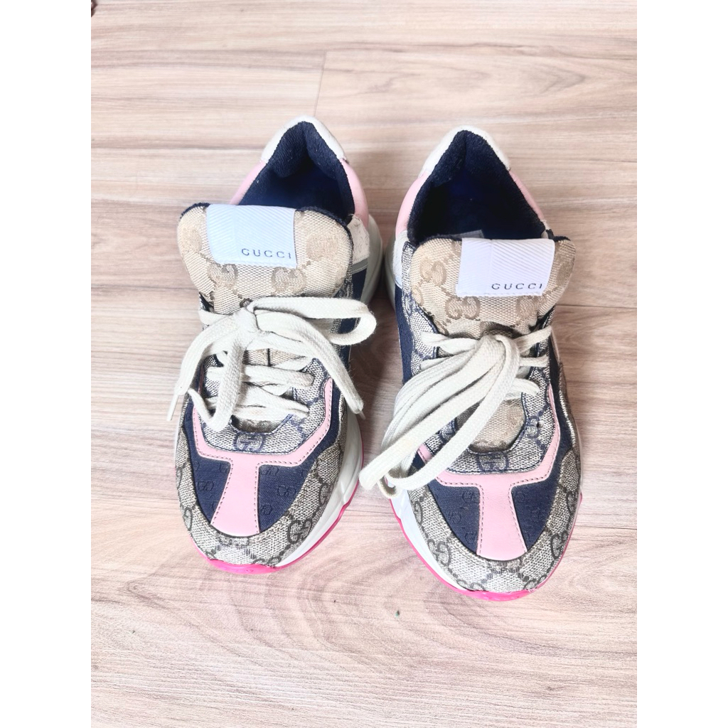 Gucci Rhyton second pink beige size 36,5