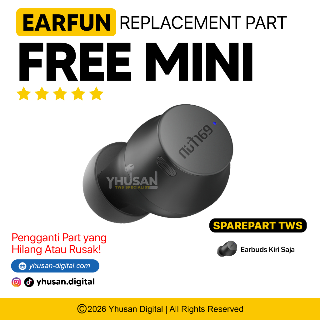 Earfun Free Mini Earbuds Kiri Only