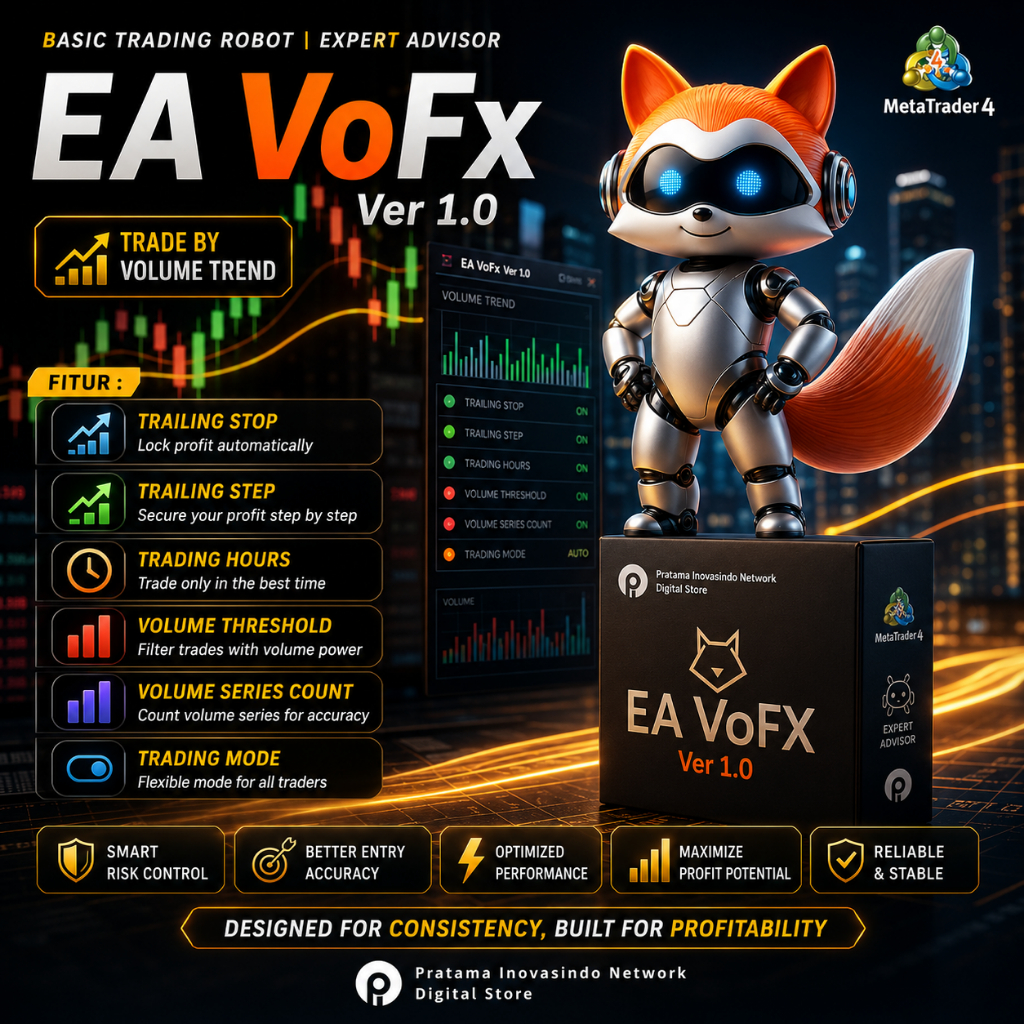 EA-Robot Trading VoFX Robot trading berdasarkan volume trading + fitur trailing stop