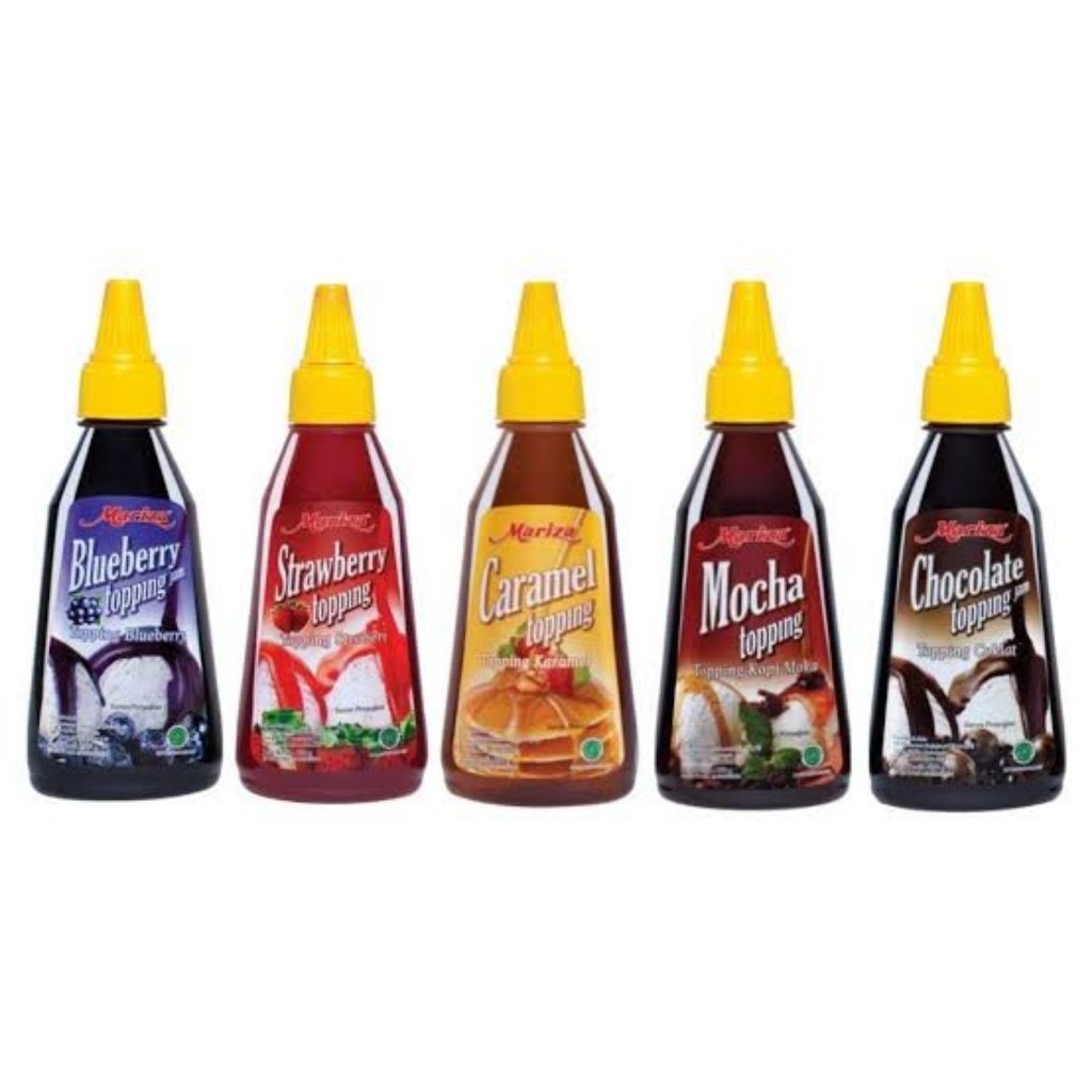 Mariza topping 200g - mariza topping strawberry - mariza topping chocolate