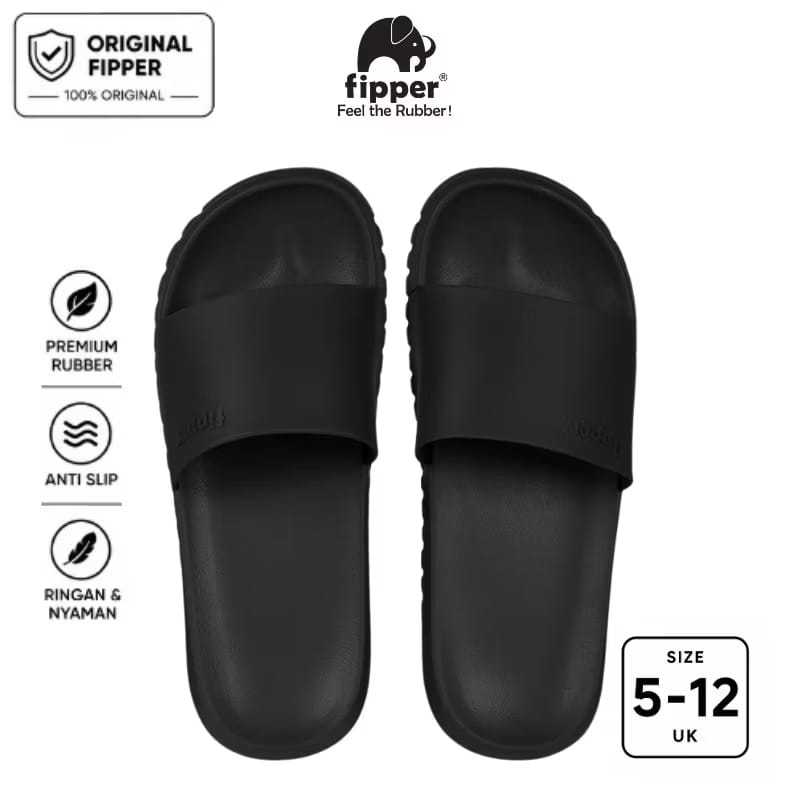 FIPPER-SLIP ON Trail Black / Black / Black