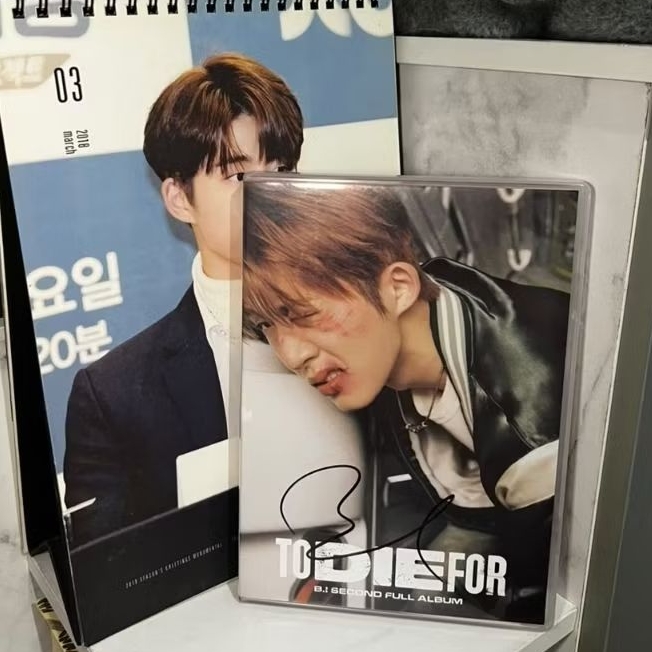 B.I Hanbin To Die For Signed Album Unsealed Album Kim Hanbin Termurah