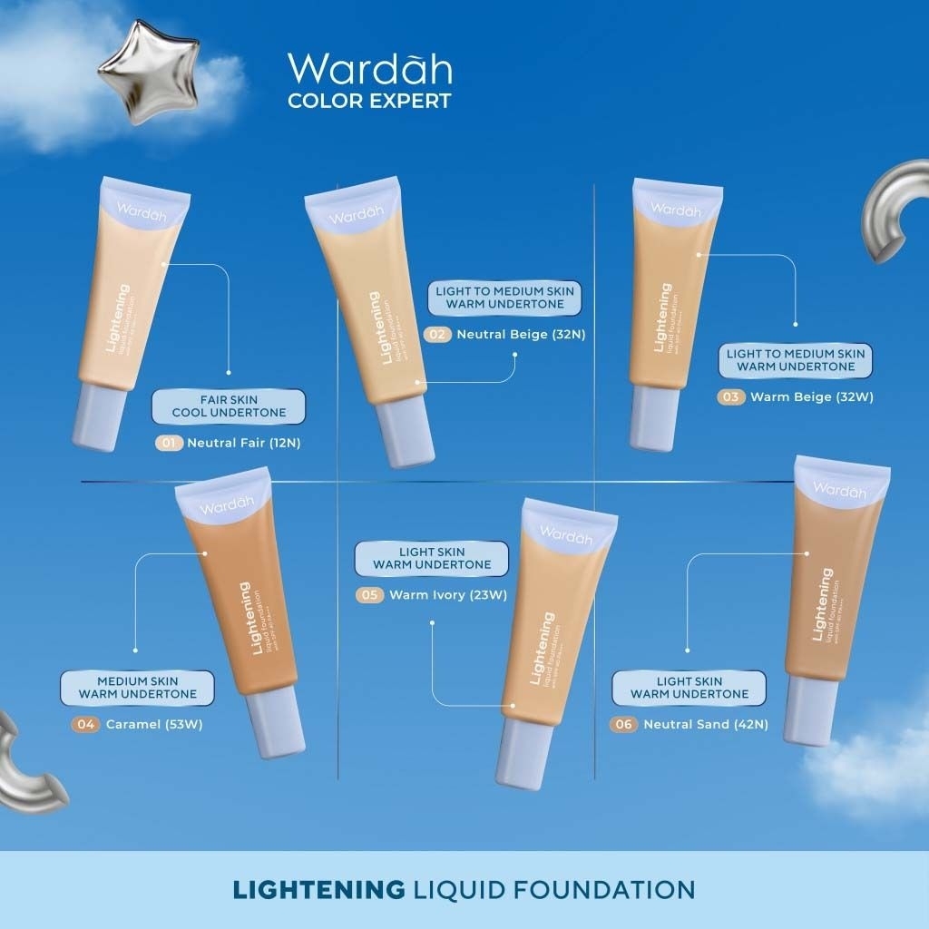 Wardah lightening liquid foundation - wardah liquid foundation