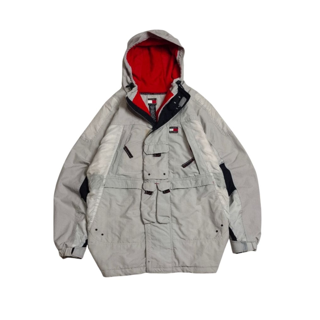 Vintage 90's Tommy Hilfiger Tactical Multipocket Jacket