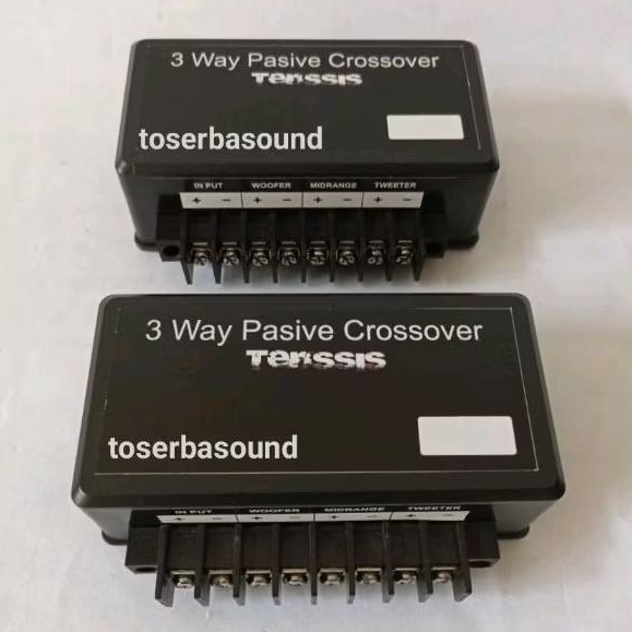 Pasive Crossover 3way Tensis pasif audio mobil