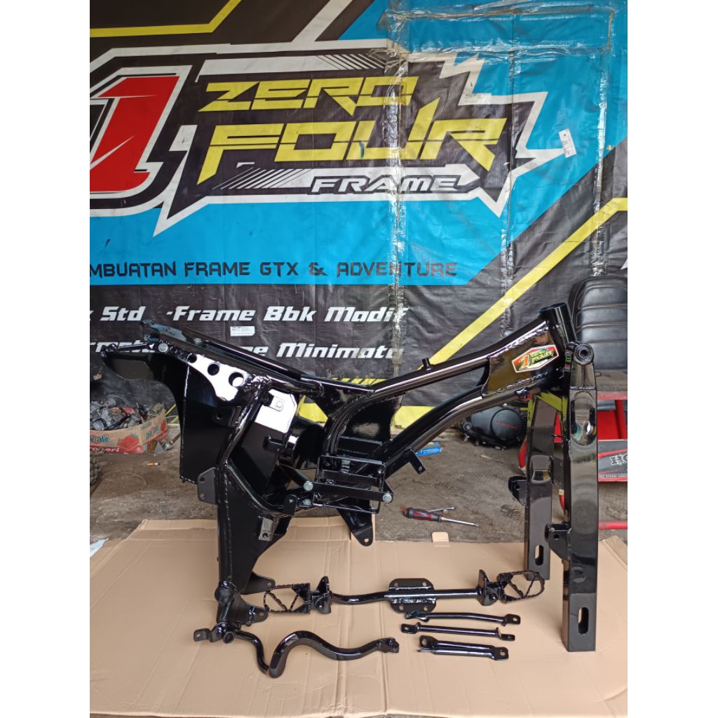 rangka bebek modif body ktm 85