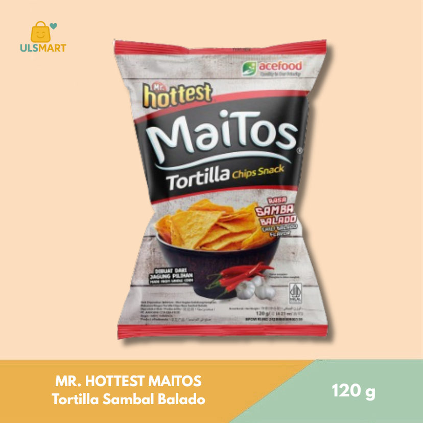MR. HOTTEST MAITOS Tortilla Sambal Balado 120 g