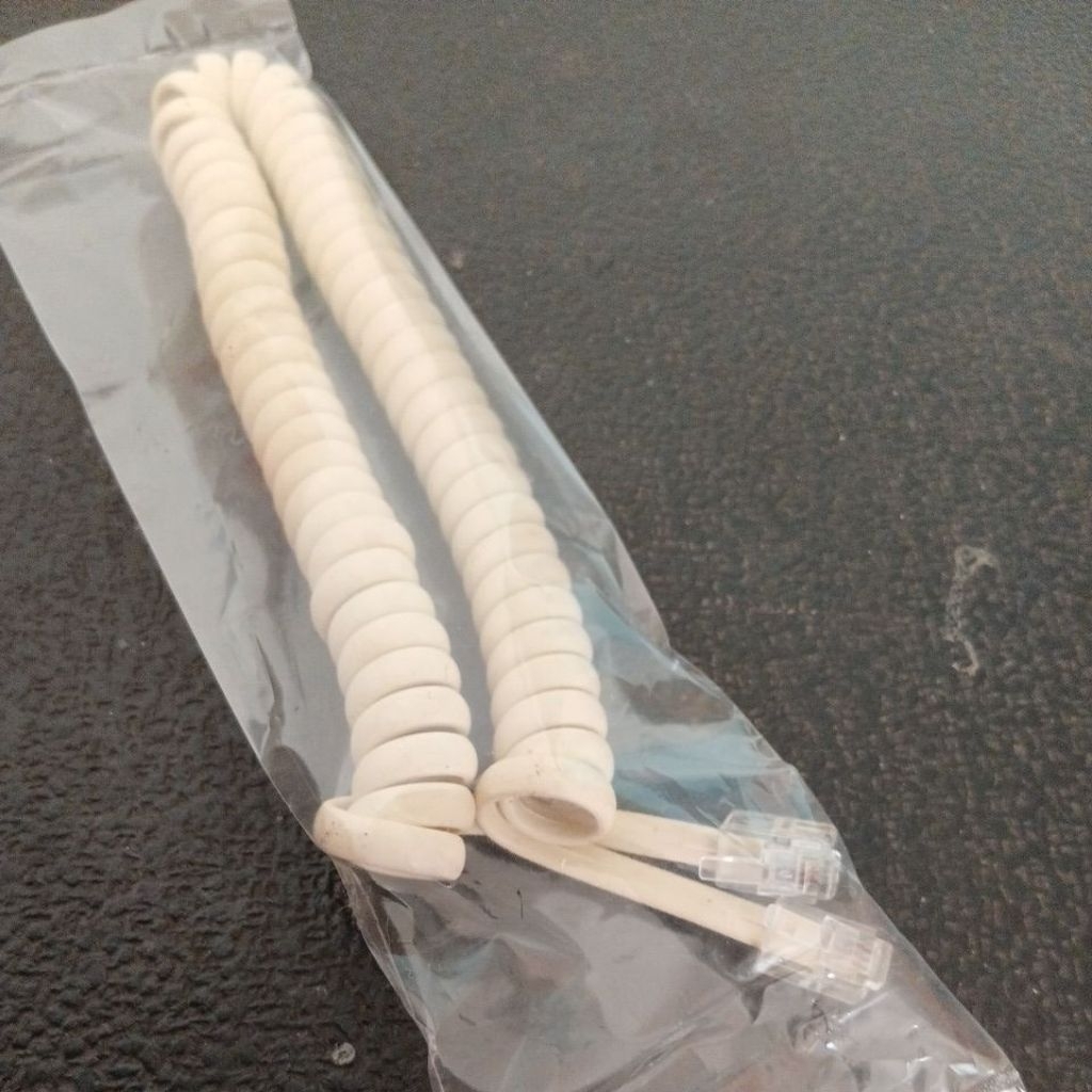 Kabel Telepon Spiral Kabel Gagang Telepon