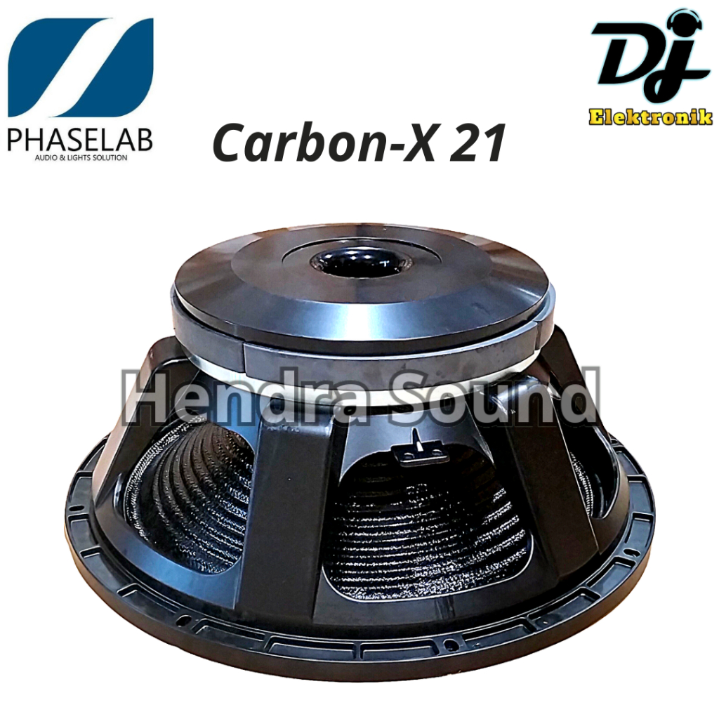 Speaker Komponen Phaselab DR Audio CARBON X 21 / X21 - 21 inch (CARBON)