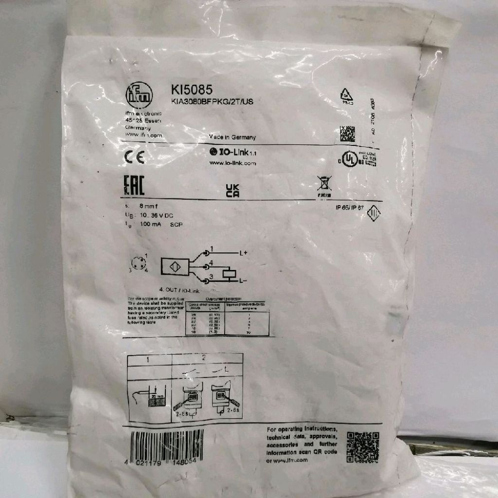 IFM capasitive sensor KI5085