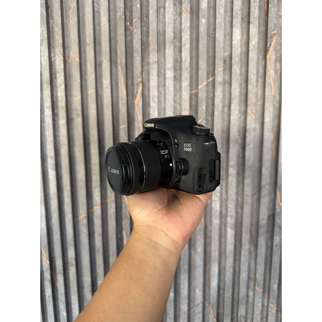 [KAMERA DSLR] CANON EOS 760D BLACK MULUS SECOND BERGARANSI ORIGINAL