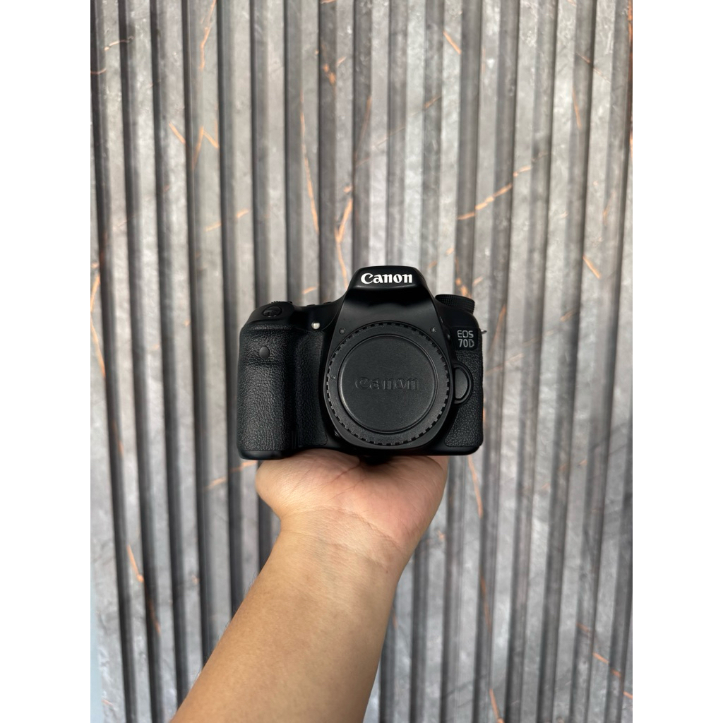 [KAMERA DSLR] CANON EOS 70D BLACK MULUS SECOND SECOND BERGARANSI ORIGINAL