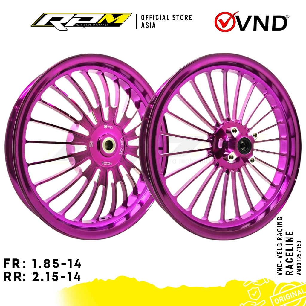 VND Velg Racing Raceline 185x14 & 215x14 - Vario 125 150 Velg RCL Race Line