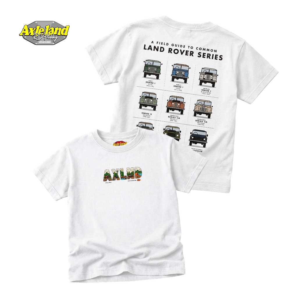 Baju Kaos Anak Landrover Series Usia 2-12 Tahun Gambar Mobilan RC Land Rover by axleland vol11 Anak