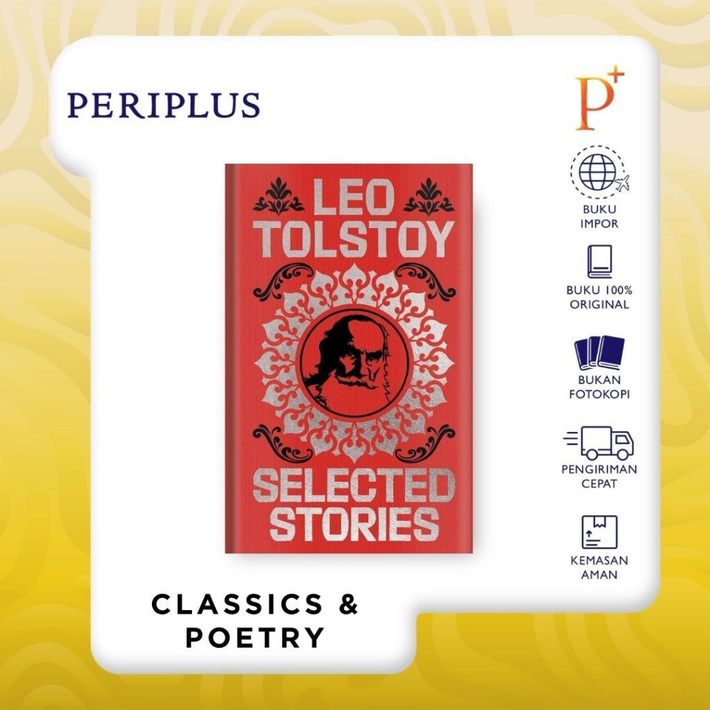 Tolstoy Selected Stories by Leo Tolstoy — Gilded Pocket - 9781398864566