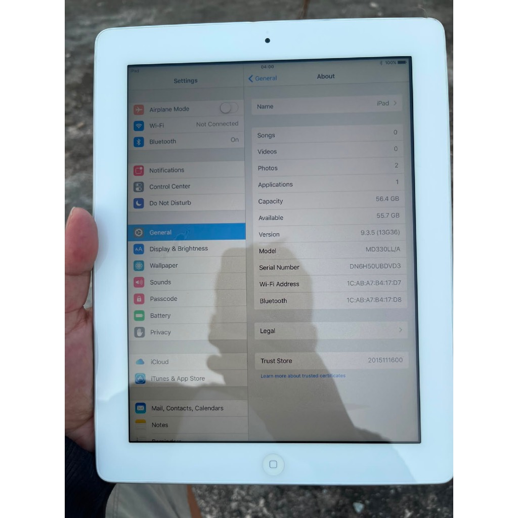 iPad 3 64GB White Original Apple Retina Display WiFi Tablet Second Murah