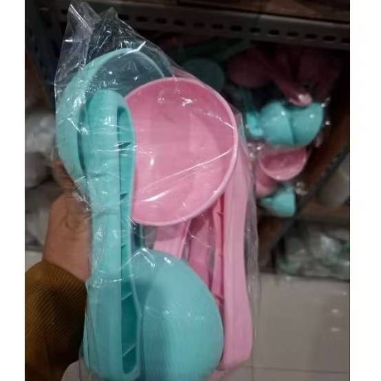Centong nasi plastik/centong batok plastik