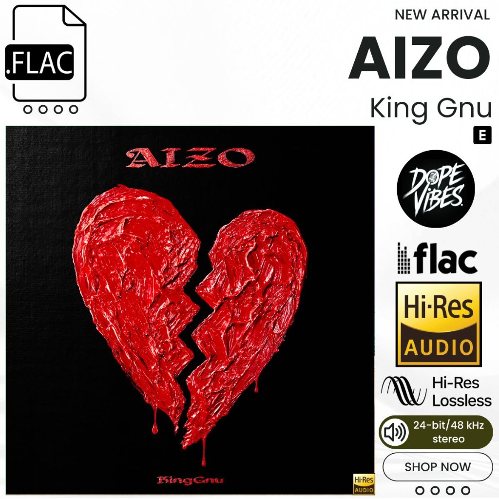 King Gnu - AIZO (Single) (2026) FLAC Hi-Res Lossless 24-Bit/48 kHz