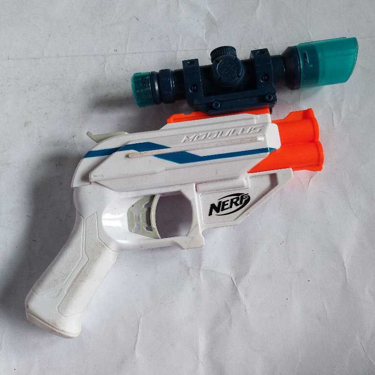Nerf Modulus Mediator Stock Battel Tembakan Mainan Anak