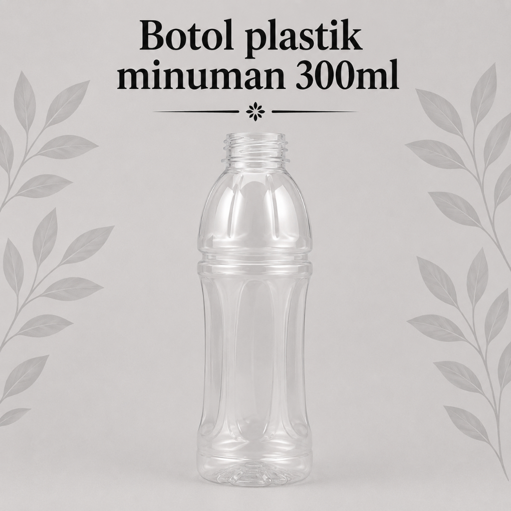 Botol plastik Minuman/Botol Laundry/foodgrade 330ml segel