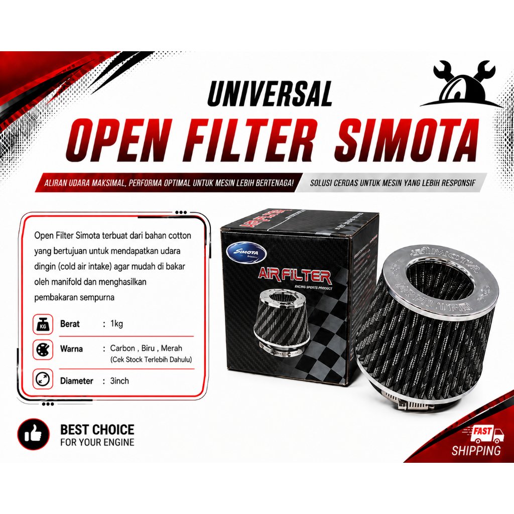 Open Filter Simota Mobil Avanza