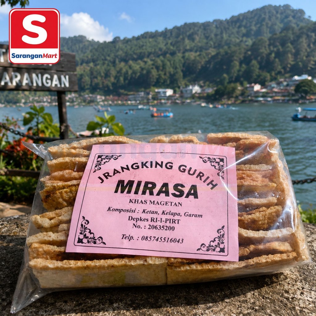 Jrangking Gurih Mirasa Jajan Pasar Khas Magetan Renyah Gurih Camilan Tradisional | Kerupuk Ketan Ole