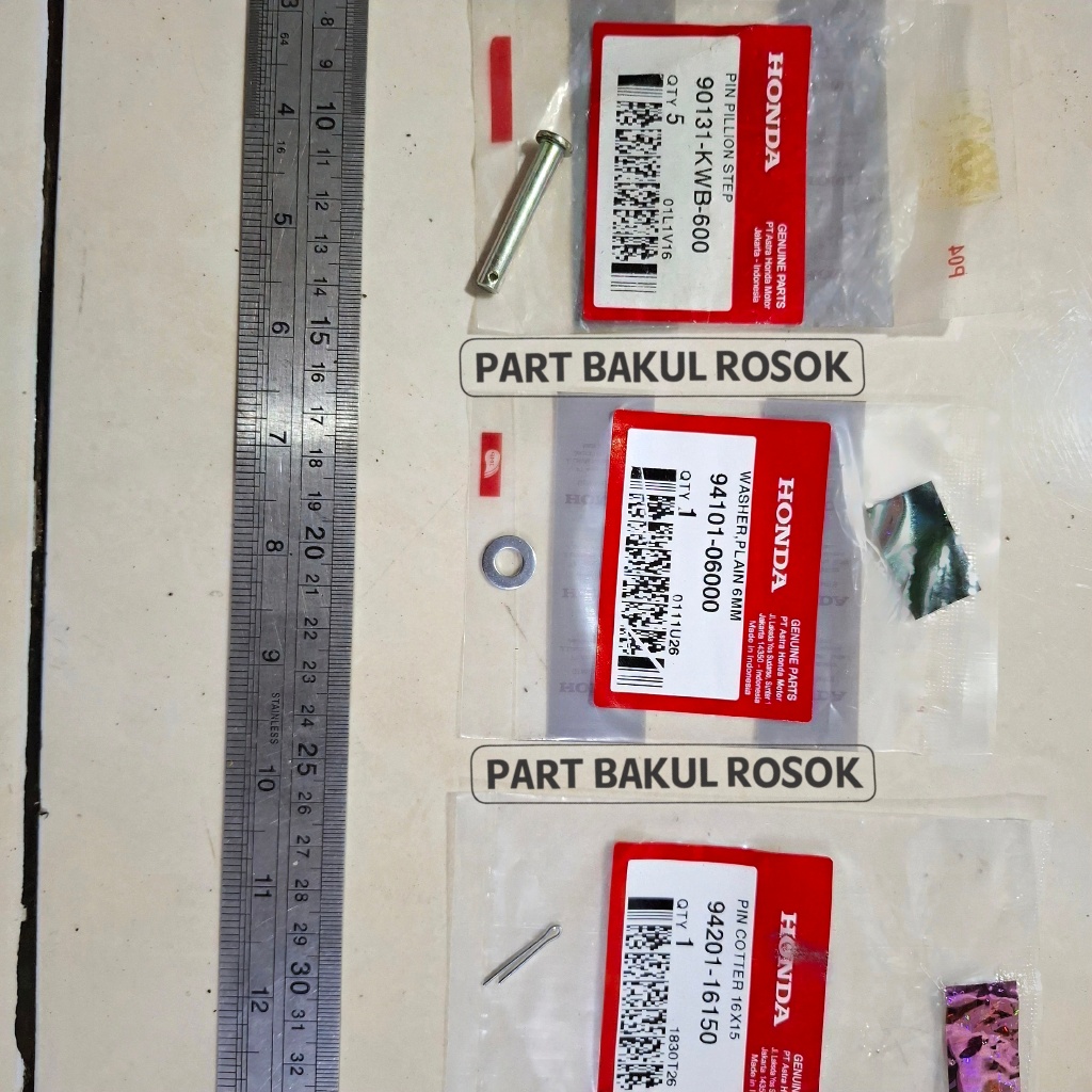 Pen Pin As Ass Ring Pengunci Step Postep Pijakan Kaki Belakang Supra Blade Revo Karisma Kirana Astre