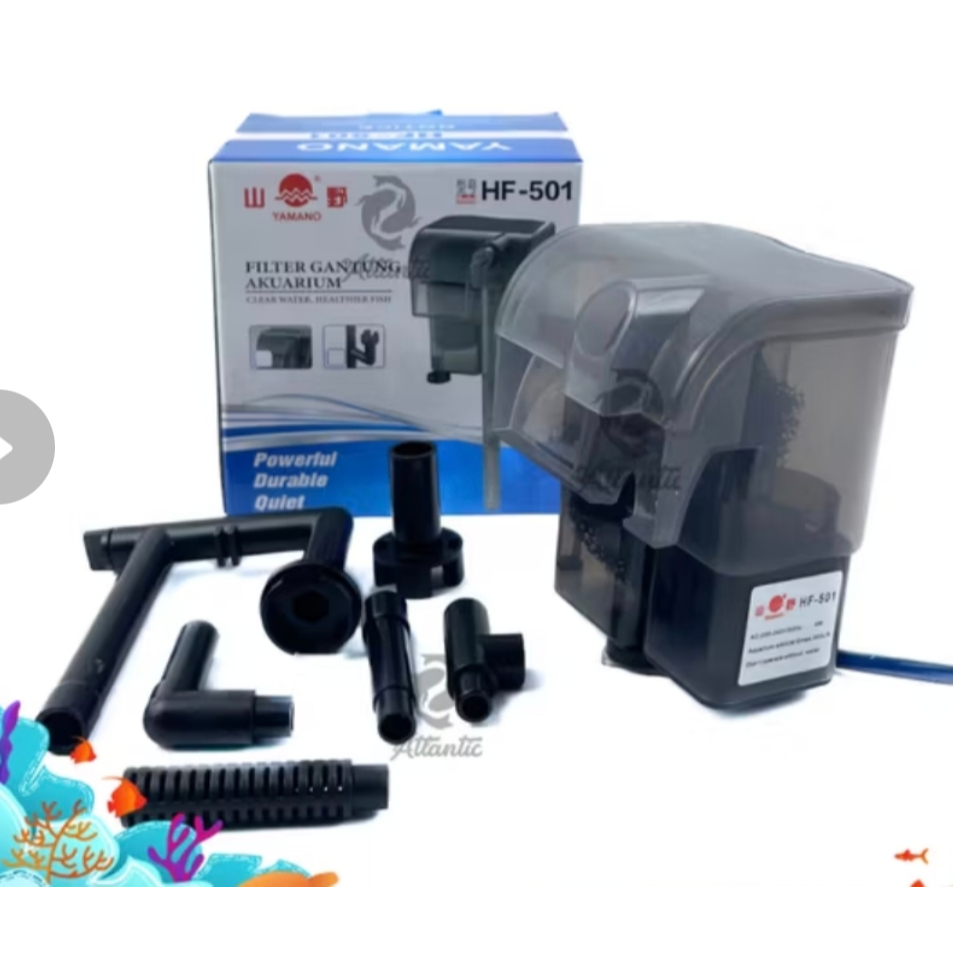 YAMANO HF 501 Filter Gantung Aquarium Aquasape Mesin Filter Aquarium Yamano HF 501