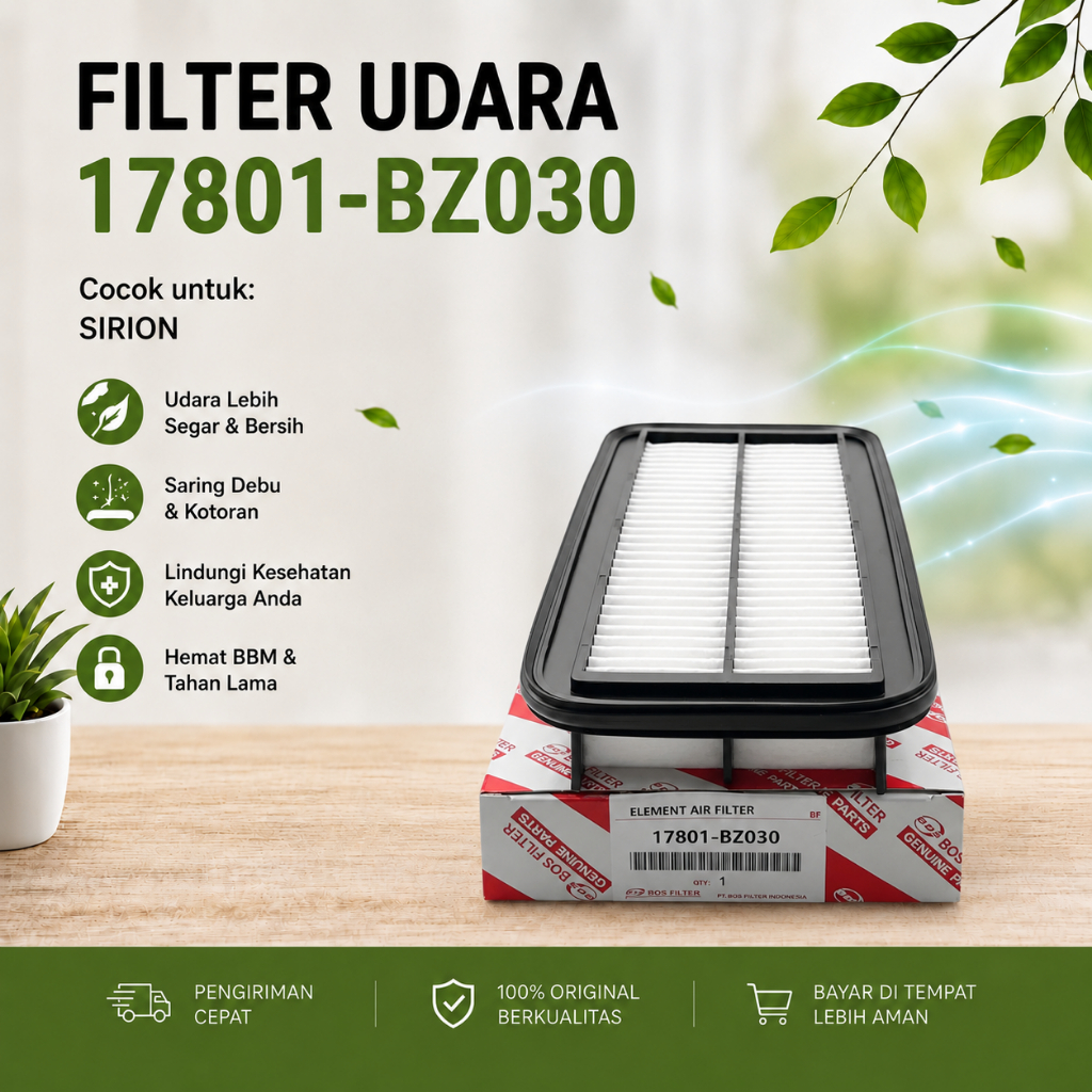 FILTER UDARA SIRION 17801-BZ030 // F BZ030