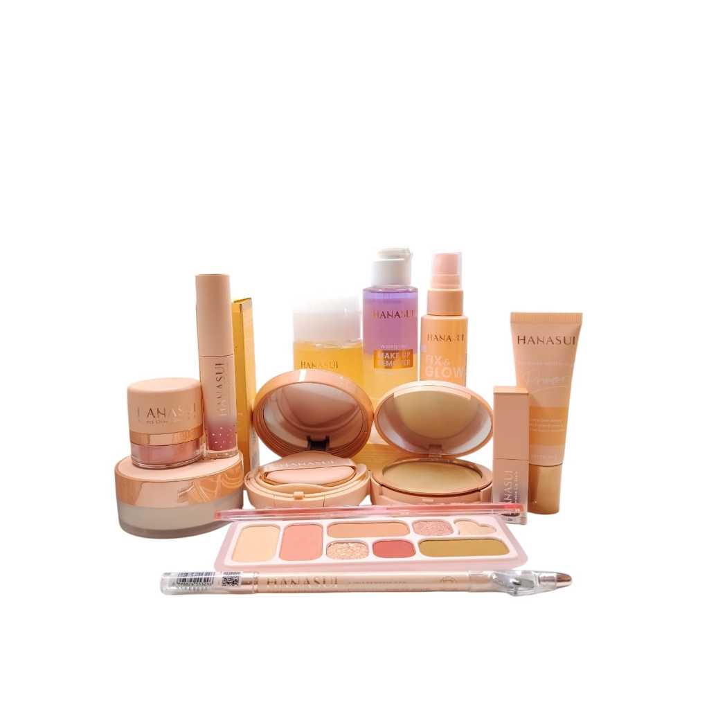 Hanasui Paket Make Up Super Lengkap / 1 Set Make Up Lengkap Hanasui