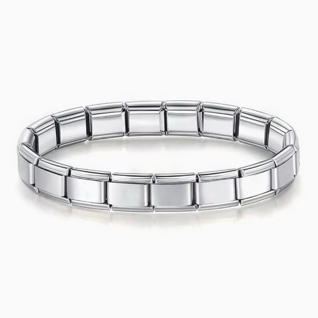 Gelang Tangan Italy Charm Stainless Steel, Italia Bracelet