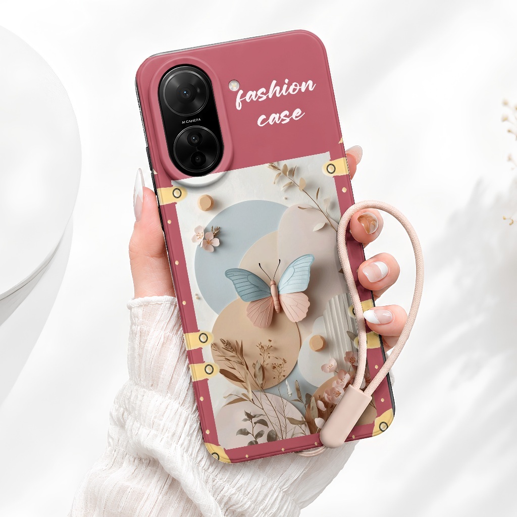 Fashion Case Redmi A5 Softcase Airbag + Tali GANTUNG