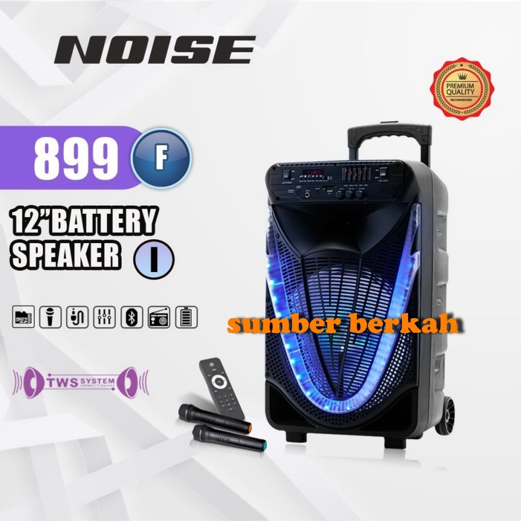 Speaker Portable Wireless Noise 899 FI Speaker Meeting Noise 899 F-1 Original 12 inch Bluetooth