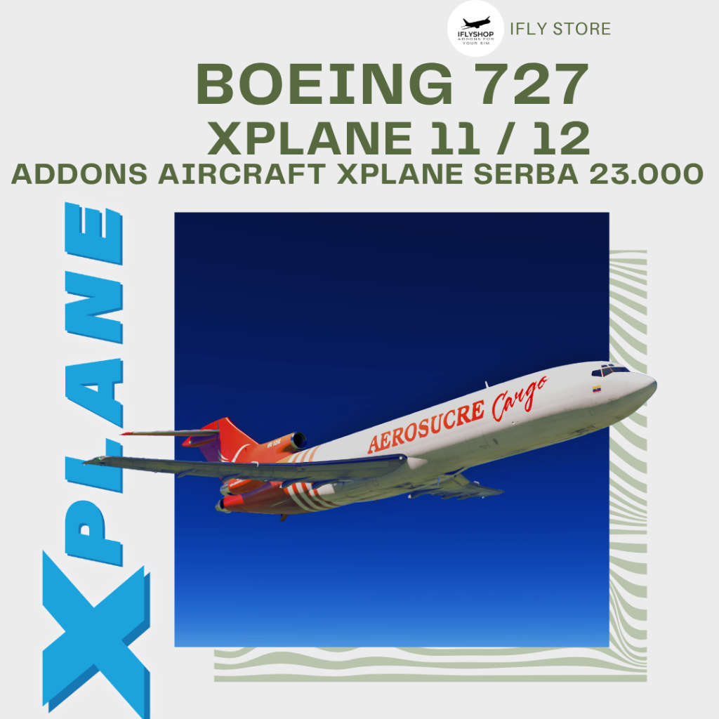 X-Plane11 / X-Plane12 | - Boeing 727