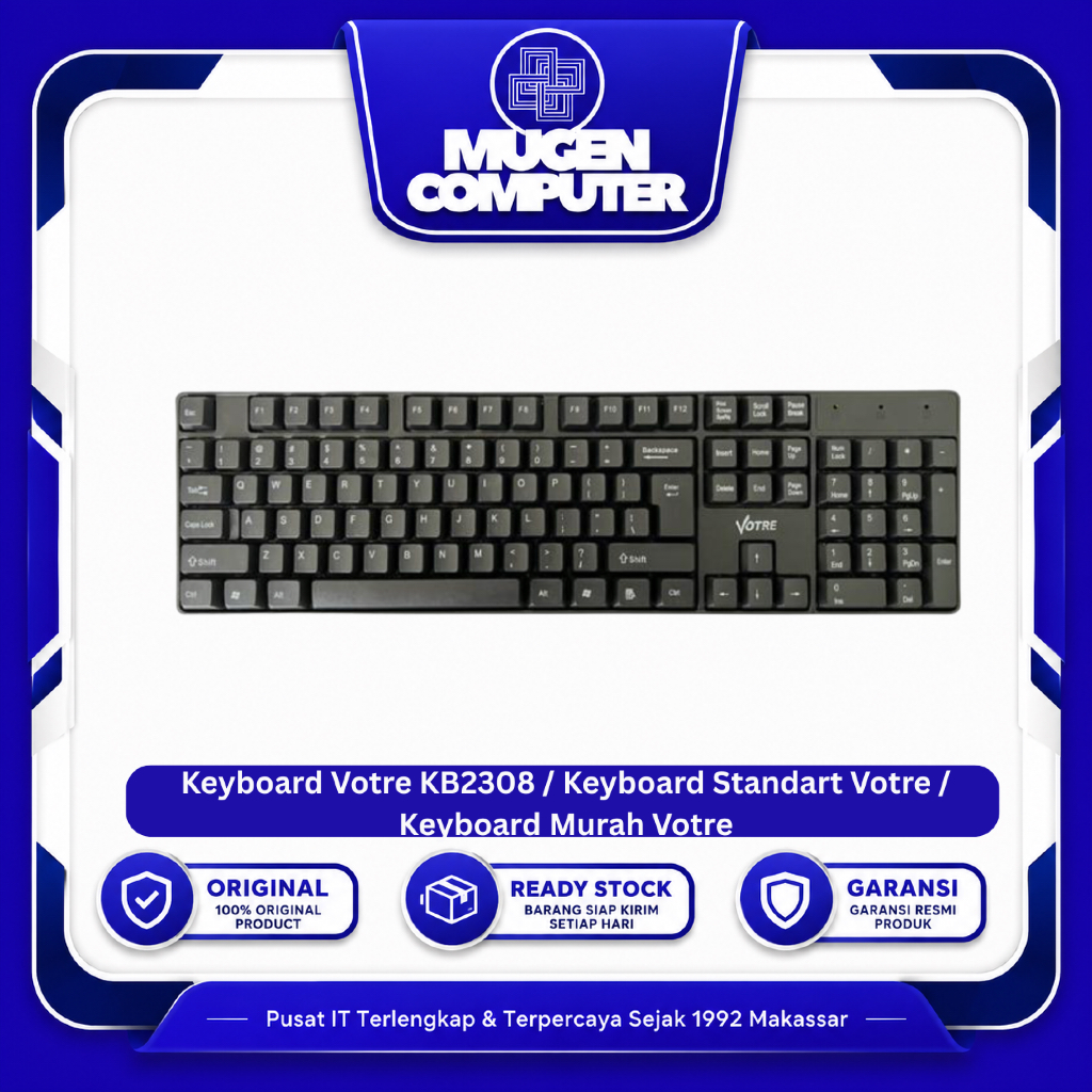 Keyboard Votre KB2308 / Keyboard Standart Votre / Keyboard Murah Votre