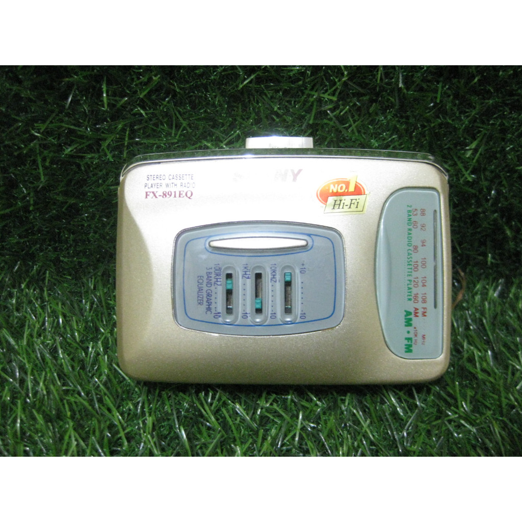 Walkman Sunny FX-8931EQ pemutar radio kaset