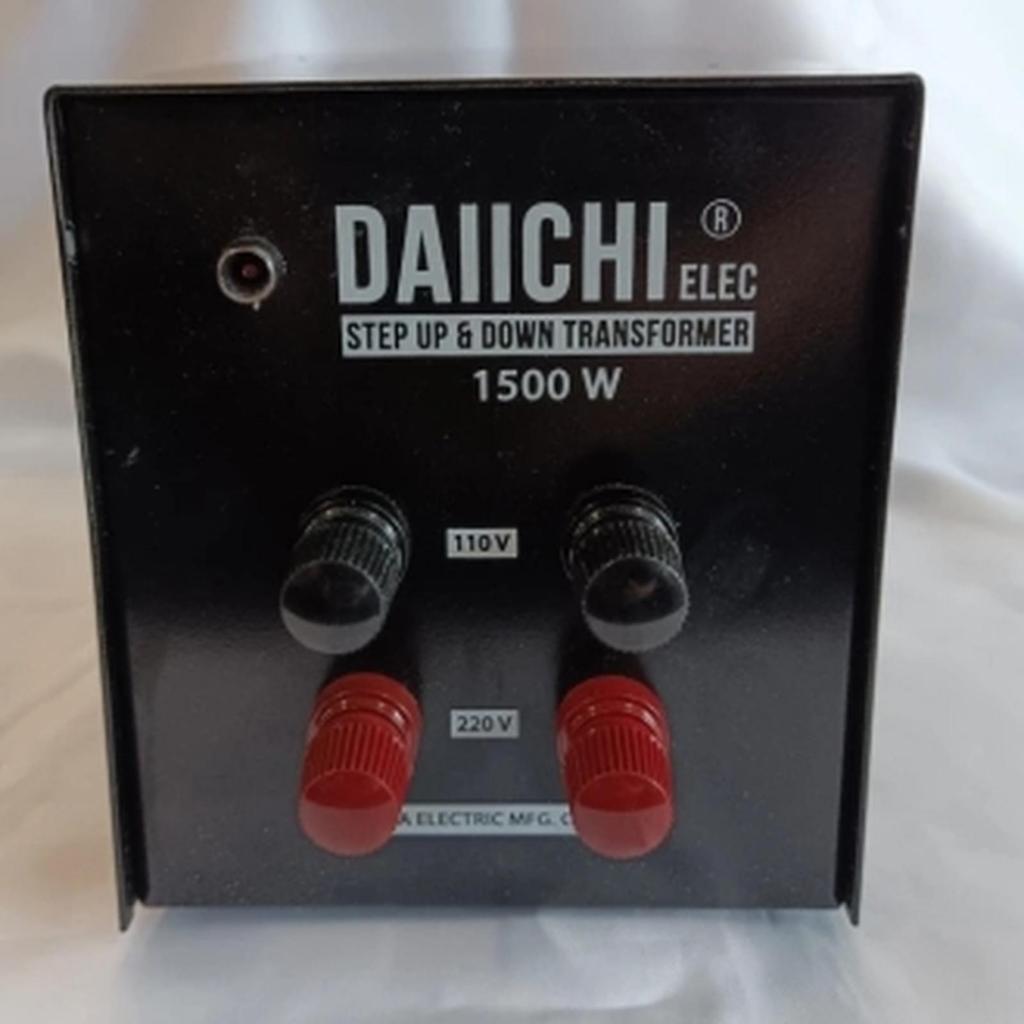Trafo Step Up Step Down 110V-220V 1500W DAICHI DAIICHI